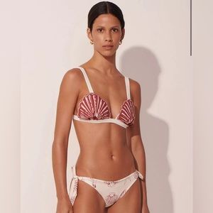 NWT Ancora Swim The Lady Aphrodite Shell / Seashell Bikini Top